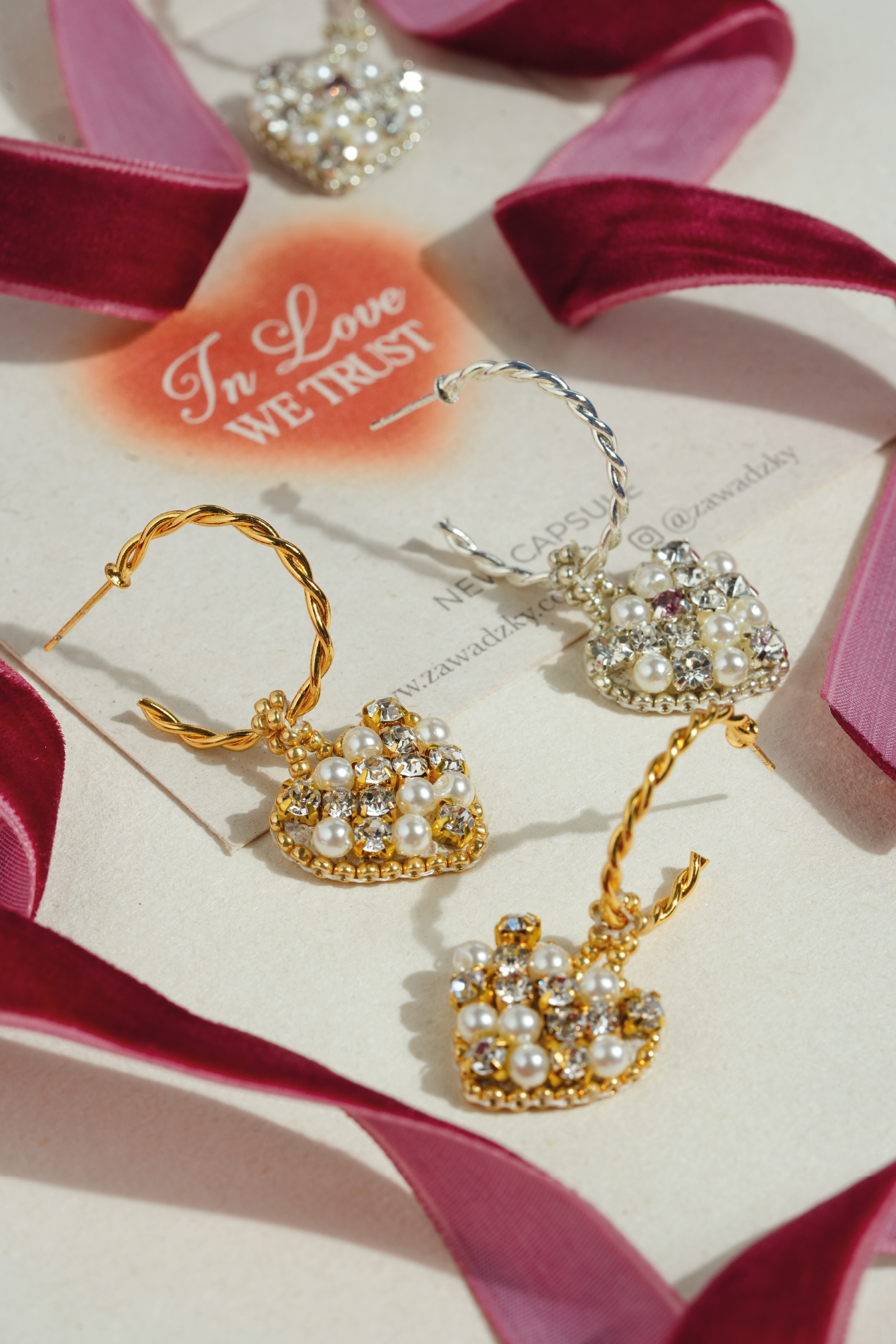 Aretes Ever After Cristal